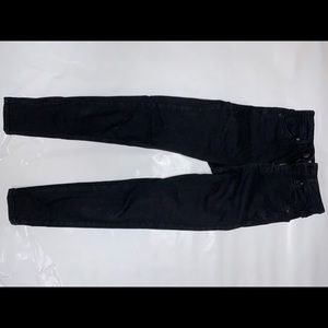 Black Topshop Moto Jamie Jeans